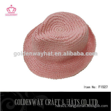 popular pink fedora hat